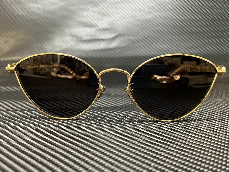 Gucci Women's Gold Cat Eye Sunglasses