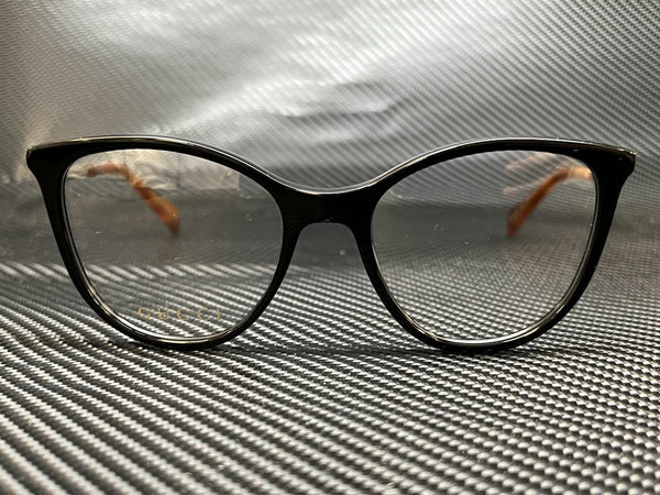 Gucci Women's Black Cat Eye Eyeglasses