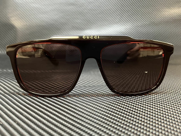 Gucci Men's Black Round Sunglasses