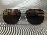 Gucci Men's Ruthenium Square Sunglasses