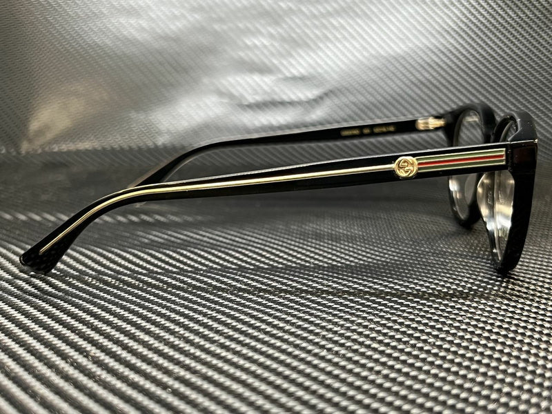 Gucci Women's Black Round Eyeglasses