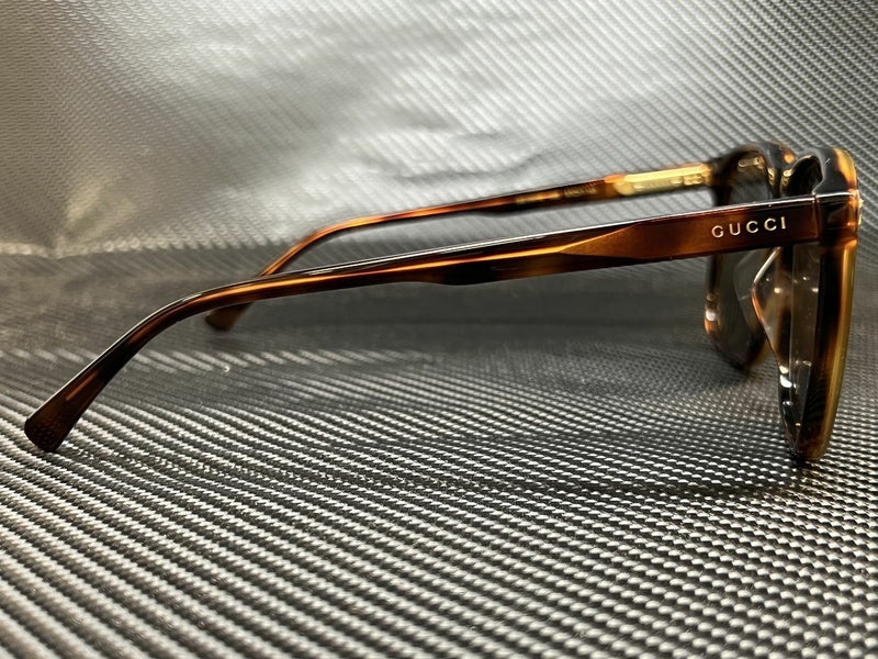 Gucci Men's Havana Square Sunglasses