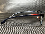 Prada Men's Blue 55mm Eyeglasses