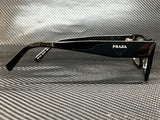 Prada Women's Black Rectangular Eyeglasses