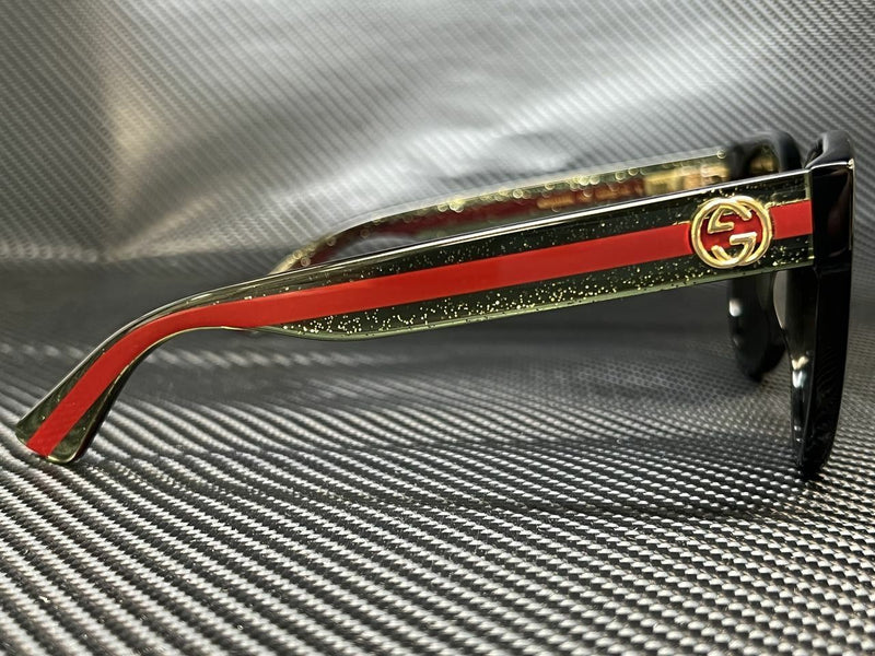 Gucci Women's Black Round Sunglasses