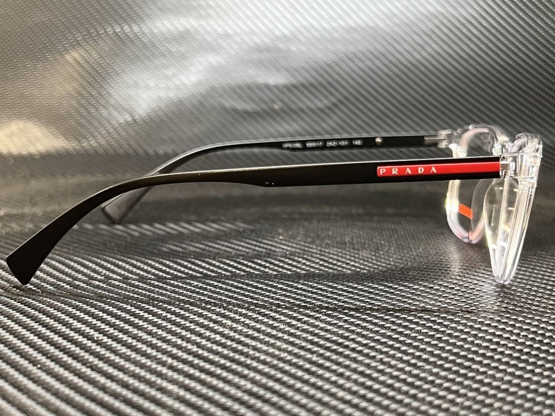 Prada Men's Crystal Rectangular Eyeglasses
