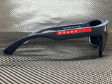 Prada Men's Blue Rubber Sunglasses