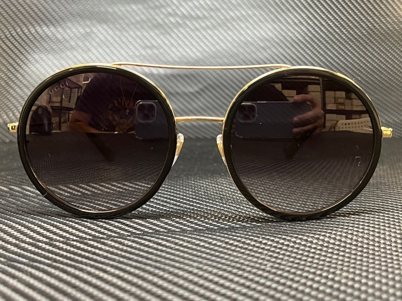 Gucci Women's Black Round Sunglasses