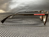 Prada Men's Havana Rectangular Eyeglasses