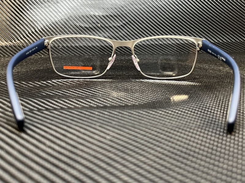 Prada Men's Blue Rectangular Eyeglasses