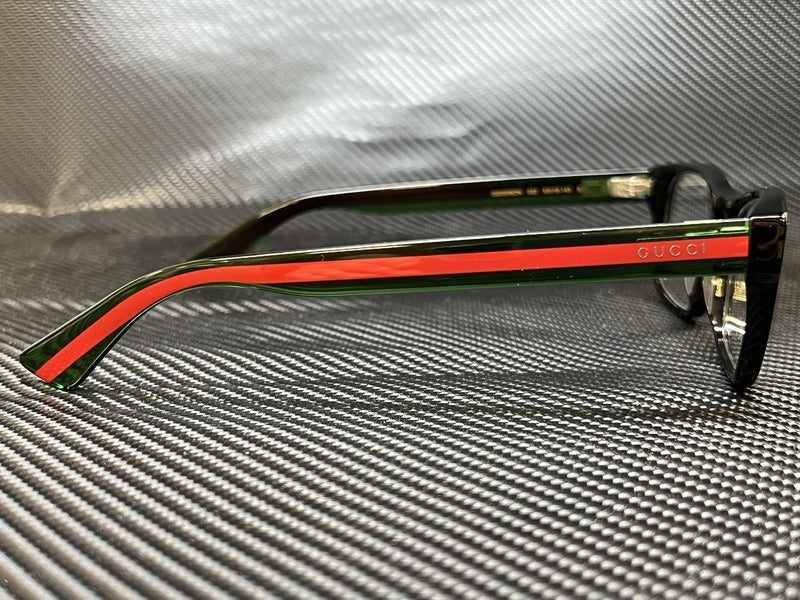 Gucci Men's Black Rectangular Eyeglasses