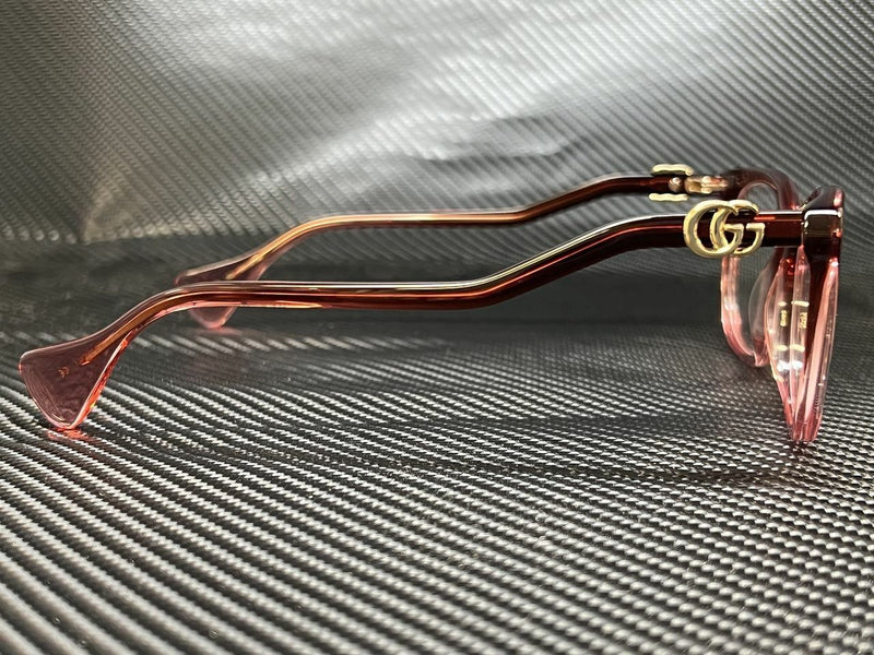 Gucci Women's Burgundy Cat Eye Eyeglasses