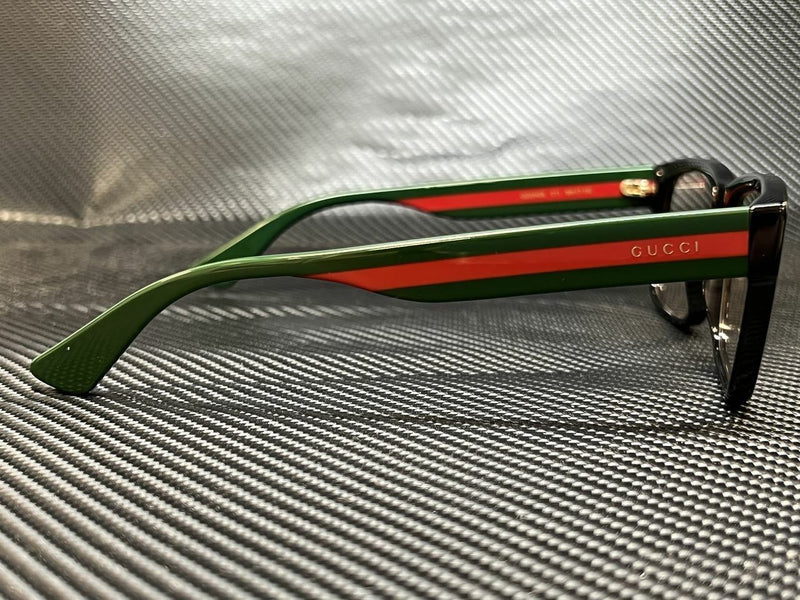 Gucci Men's Black Rectangular Sunglasses