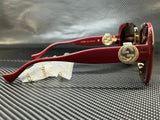 Gucci Women's Burgundy Square Sunglasses