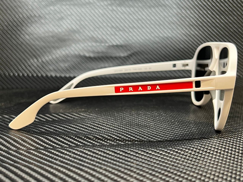 Prada Men's White Pilot Sunglasses