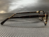 Gucci Men's Havana 53mm Eyeglasses