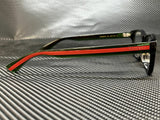 Gucci Men's Black Rectangular Eyeglasses
