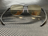 Prada Men's Black Rectangular Sunglasses