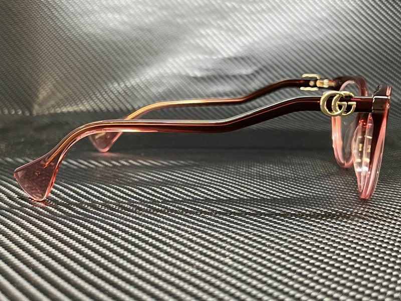 Gucci Women's Burgundy Cat Eye Eyeglasses