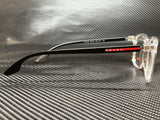 Prada Men's Crystal Pillow Eyeglasses