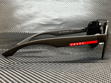 Prada Men's Black Pilot Sunglasses
