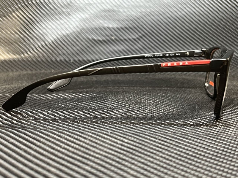 Prada Men's Black 52mm Eyeglasses