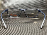 Prada Women's Blue Rectangular Eyeglasses