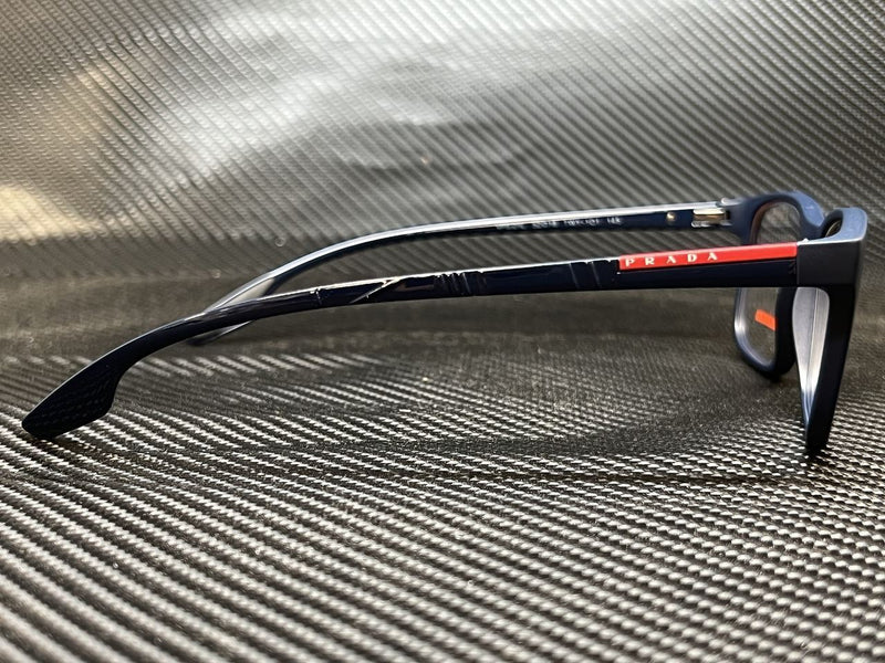 Prada Men's Blue Pillow Eyeglasses