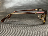 Gucci Women's Havana Square Eyeglasses