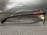 Prada Men's Black Square Eyeglasses