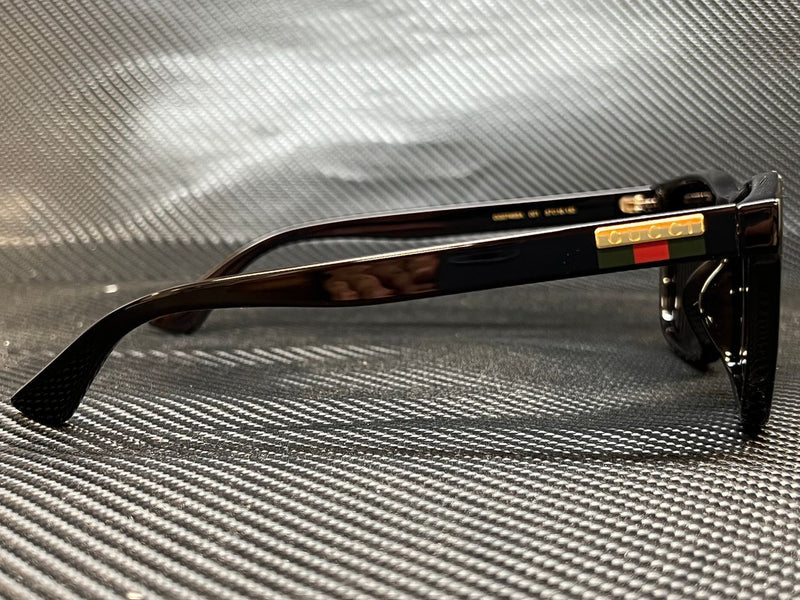 Gucci Men's Black 57mm Sunglasses