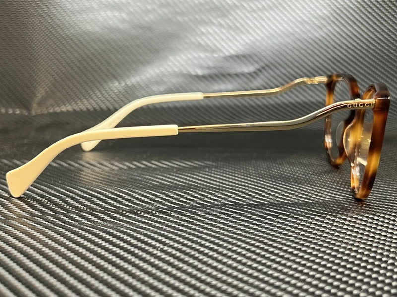 Gucci Women's Havana Cat Eye Eyeglasses