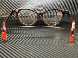 Gucci Women's Burgundy Cat Eye Eyeglasses