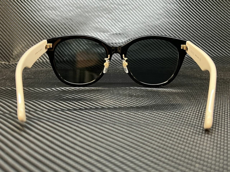 Gucci Women's Black Round Sunglasses