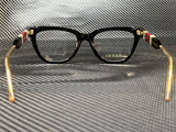 Gucci Women's Black Square Eyeglasses