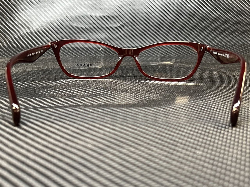 Prada Women's Red Cat Eye Eyeglasses