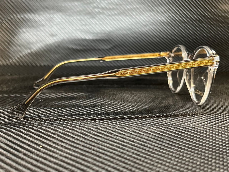 Gucci Men's Grey Round Eyeglasses