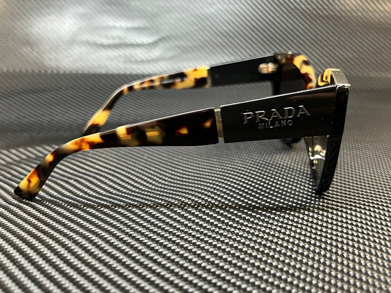 Prada Women's Black Rectangular Sunglasses