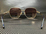 Gucci Women's Gold Square Sunglasses