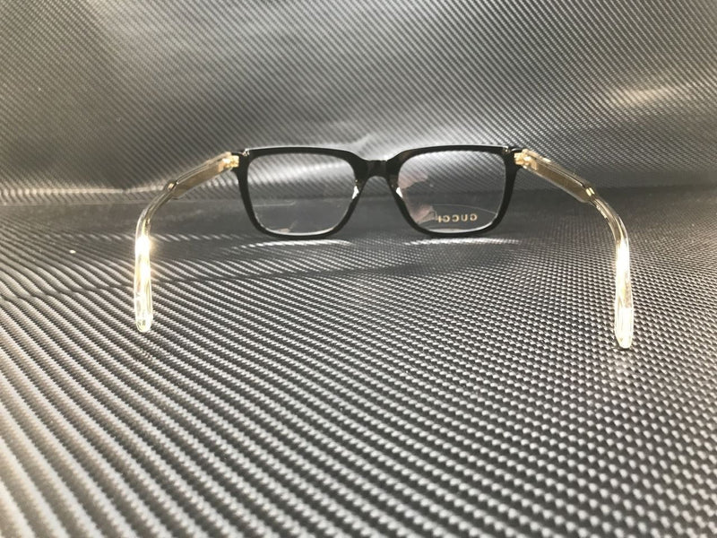 Gucci Men's Havana Square Eyeglasses