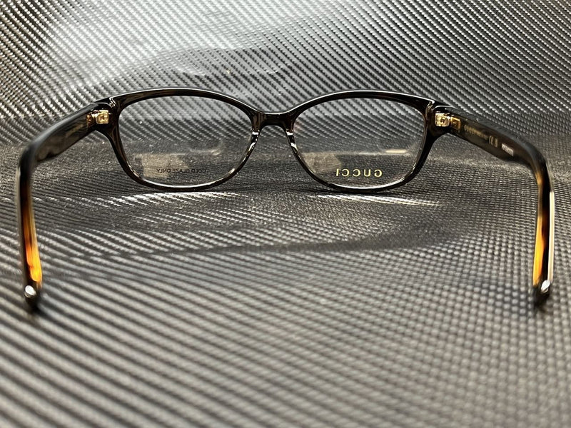 Gucci Women's Havana 53mm Eyeglasses