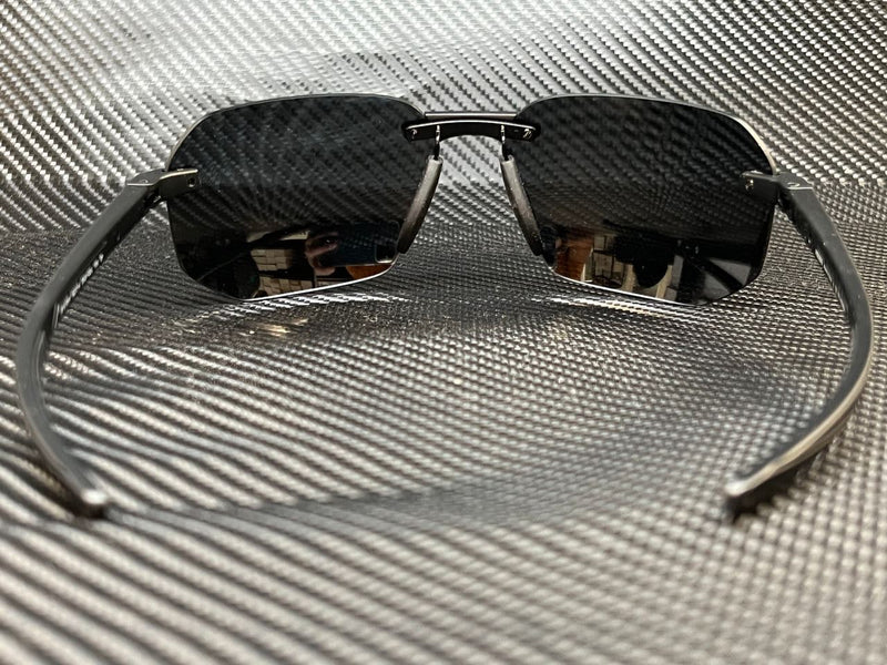 Prada Men's Black Round Sunglasses