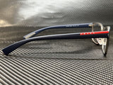 Prada Men's Blue Rectangular Eyeglasses