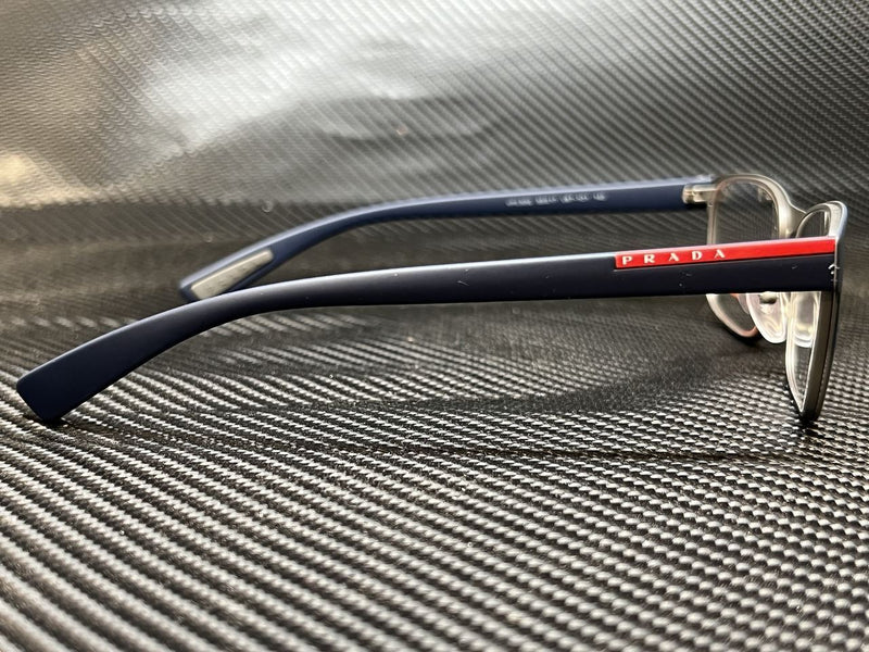 Prada Men's Blue Rectangular Eyeglasses