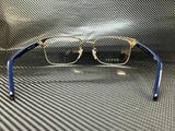 Gucci Men's Black Rectangular Eyeglasses