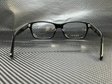 Gucci Men's Black Rectangular Eyeglasses