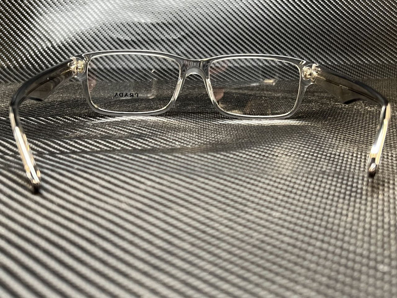 Prada Men's Crystal Rectangular Eyeglasses