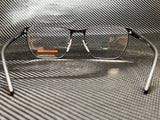 Prada Men's Black Square Eyeglasses