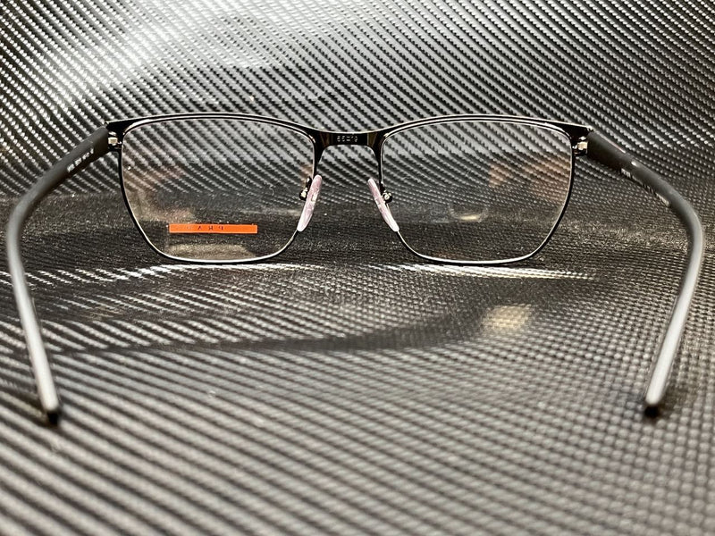 Prada Men's Black Square Eyeglasses