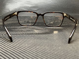 Prada Men's Havana Rectangular Eyeglasses